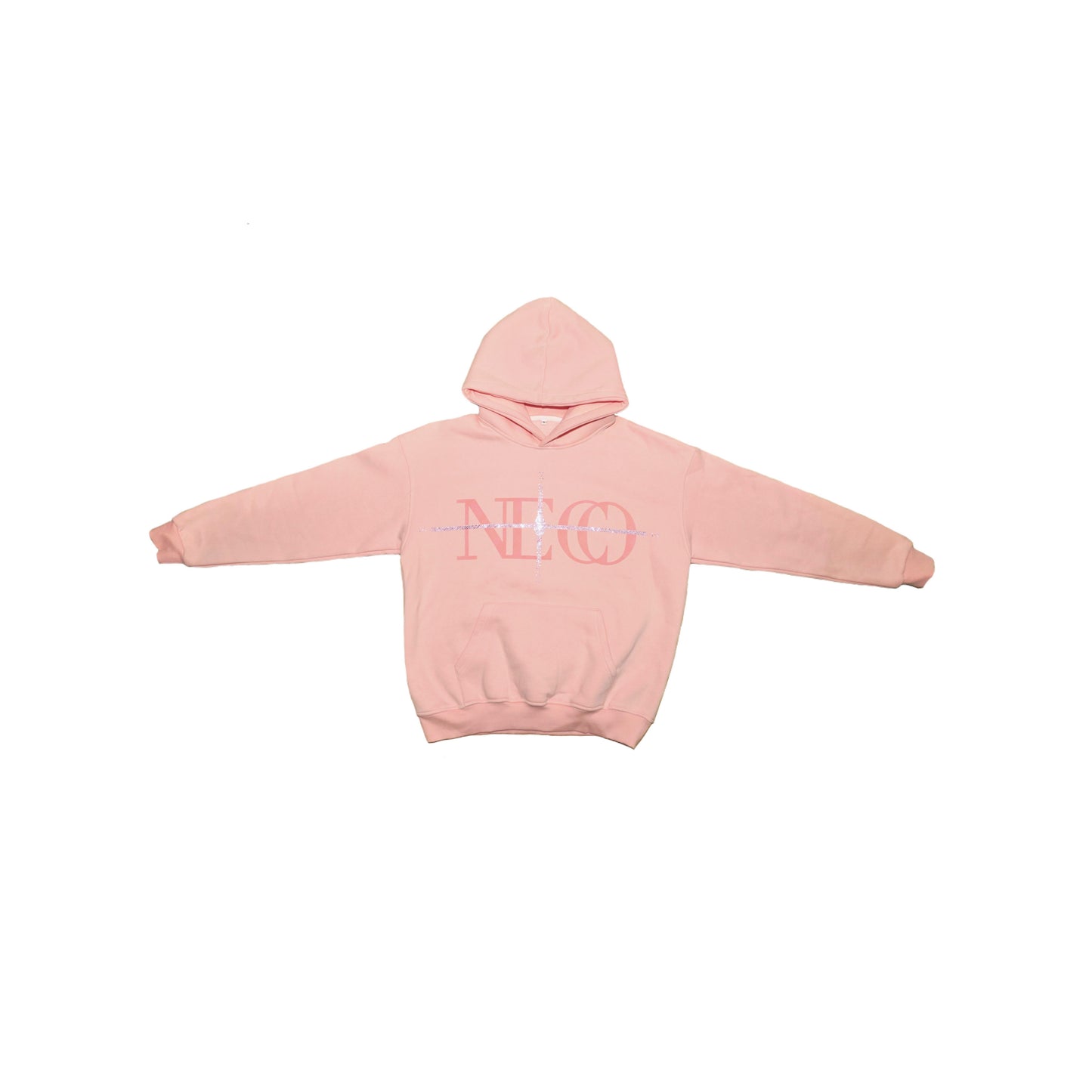 Pink Rhinestone Hoodie