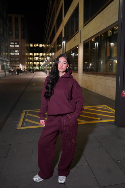 Burgundy Tracksuit
