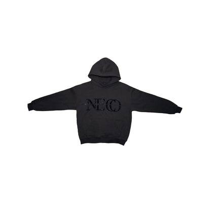 Black Rhinestone Hoodie
