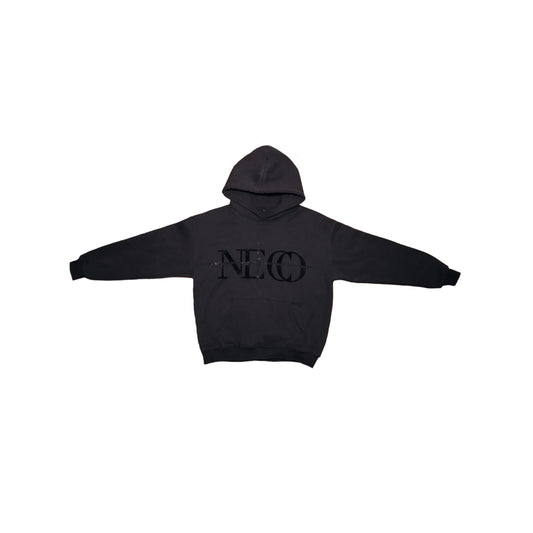 Black Rhinestone Hoodie
