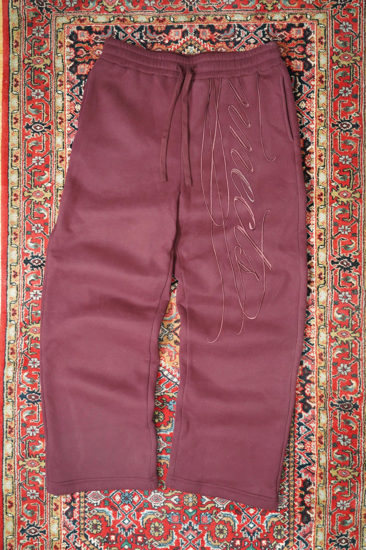 Burgundy Sweatpants